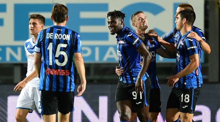 Vào! Robin Gosens treo bóng vào sâu trong vòng cấm kiến tạo cho Duvan Zapata (Atalanta) ở một vị trí trống trải, và cú đánh đầu cận thành của cầu thủ này đã đưa bóng đập đất, vượt qua thủ môn trước khi đi vào chính giữa khung thành. Tỉ số là 4:1.