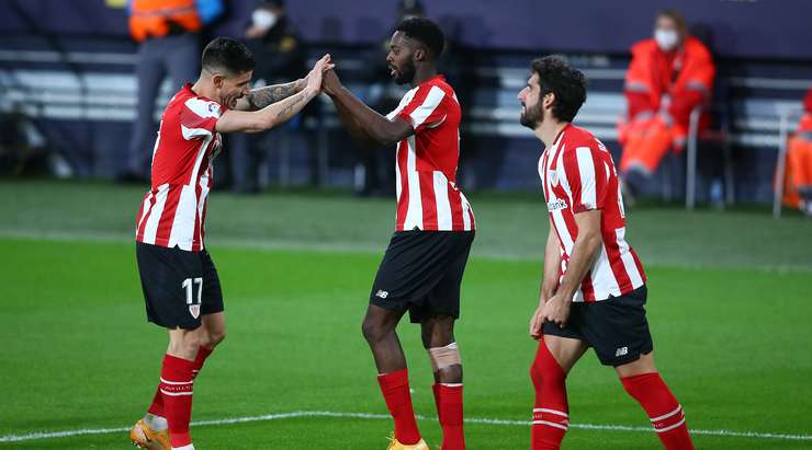 Inaki Williams (Ath Bilbao) có một pha đi bóng độc diễn tuyệt vời và dứt điểm từ trong vòng cấm, đánh bại thủ môn Jeremias Ledesma với một cú sút vào góc phải phía dưới. Tỉ số bây giờ là: 0:4.