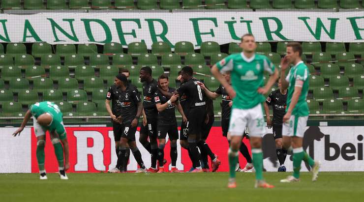 Marcus Thuram (B. Monchengladbach) có một pha đi bóng độc diễn tuyệt vời và dứt điểm từ trong vòng cấm, đánh bại thủ môn Jiri Pavlenka với một cú sút vào góc trái phía dưới. Tỉ số bây giờ là: 0:2.