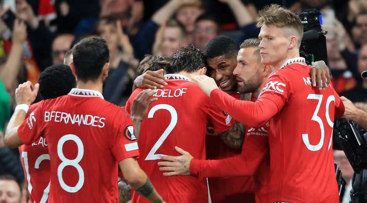 Luke Shaw có một đường căng ngang xuất sắc vào trong vòng cấm. Marcus Rashford (Manchester United) đón bóng và đánh đầu từ cự li gần vào phía trong cột dọc bên trái, đánh bại thủ môn Maksym Koval. Một tình huống thể hiện sự nhạy bén cũng như khả năng dứt điểm thượng hạng. Tỉ số là 2:0.