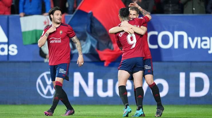 Một nỗ lực cá nhân đáng kinh ngạc của Darko Brasanac (Osasuna) kết thúc với một cú sút từ trong vòng cấm. Cầu thủ này đưa bóng đi hiểm hóc vào góc thấp bên phải và thay đổi tỉ số thành 3:0. Thủ môn Dani Cardenas đã không thể làm được gì.
