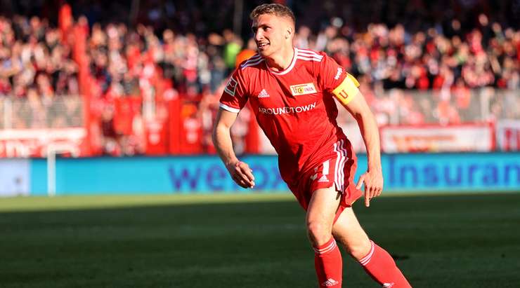 Bóng bật ra và đến chân của Grischa Promel (Union Berlin) ở ngay bên ngoài vòng cấm. Anh không hề do dự và tung một cú sút tuyệt vời vào sát mé trong cột dọc bên phải. Pha dứt điểm đi ra ngoài tầm với của thủ thành Jens Grahl và tỉ số đã được thay đổi thành 2:0.