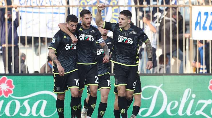 Razvan Marin có một đường căng ngang xuất sắc vào trong vòng cấm. Martin Satriano (Empoli) đón bóng và đánh đầu từ cự li gần vào góc phải phía dưới, đánh bại thủ môn Michele Di Gregorio. Một tình huống thể hiện sự nhạy bén cũng như khả năng dứt điểm thượng hạng. Tỉ số là 1:1.